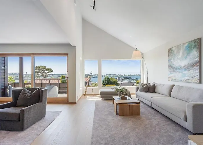 Villa Exclusive Family In - Lovely Ocean View, 5 Bedroom, Free Parking Haugesund